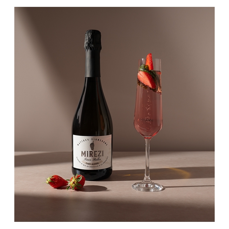 Mirezi - Fines Bulles - Sans Alcool - Muscat pétillant  9,50 €