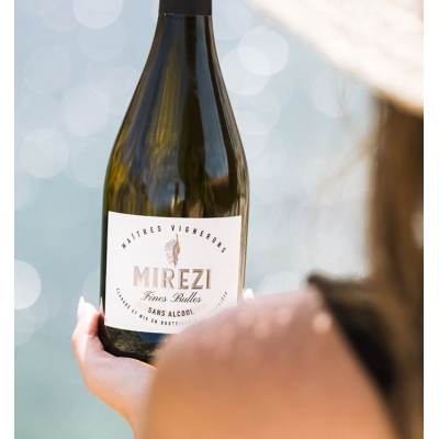 Mirezi - Fines Bulles - Sans Alcool - Muscat pétillant  9,50 €