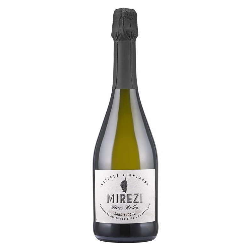 Mirezi - Fines Bulles - Sans Alcool - Muscat pétillant  9,50 €
