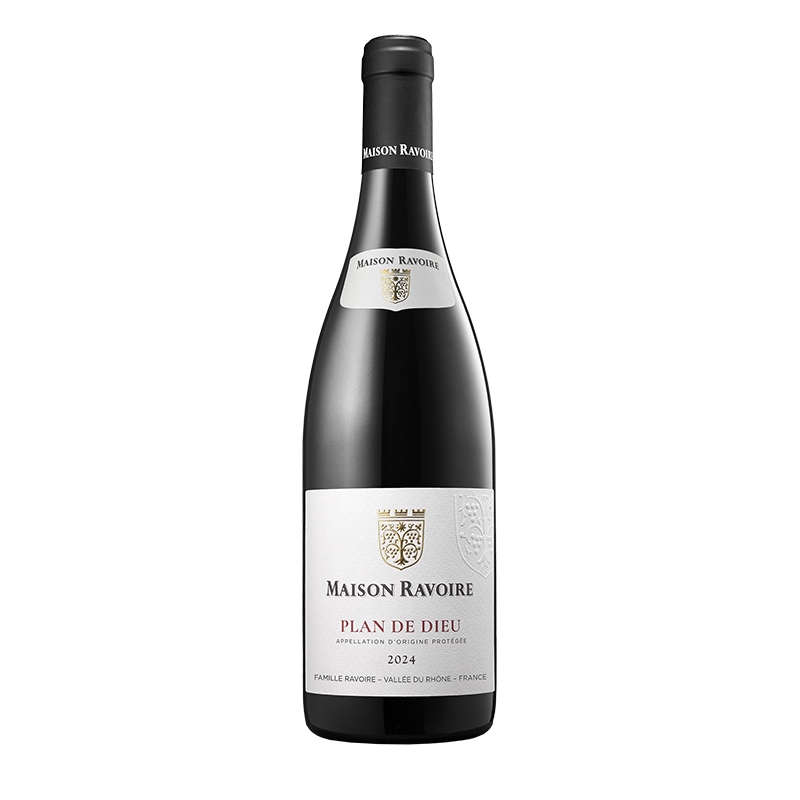 Maison Ravoire - AOP Côtes du Rhône Villages Plan de Dieu Rouge  8,90 €