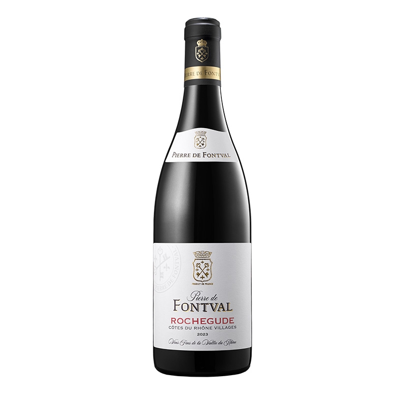 Pierre de Fontval - Côtes du Rhône Villages Rochegude Rouge  8,90 €