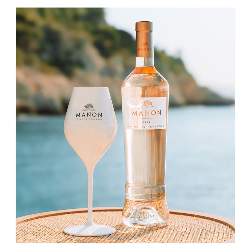 Verre blanc personnalisé Manon  6,00 €