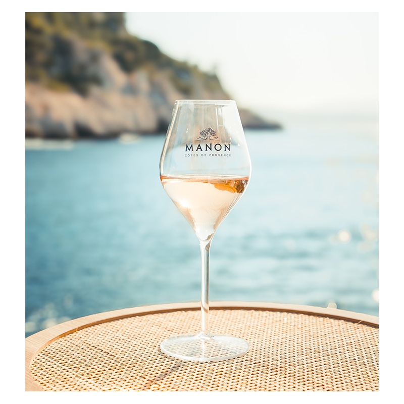 Verre transparent personnalisé Manon  6,00 €