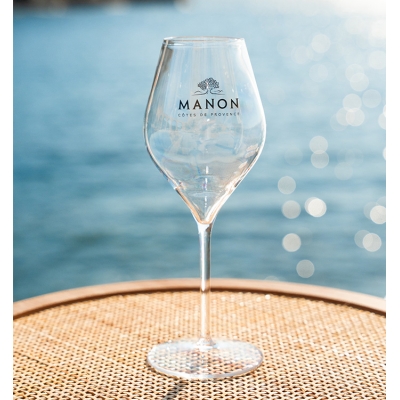 Verre transparent personnalisé Manon  6,00 €