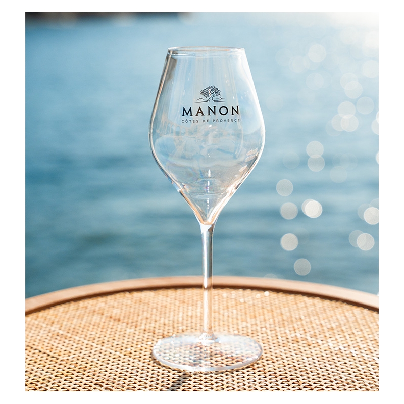 Verre transparent personnalisé Manon  6,00 €