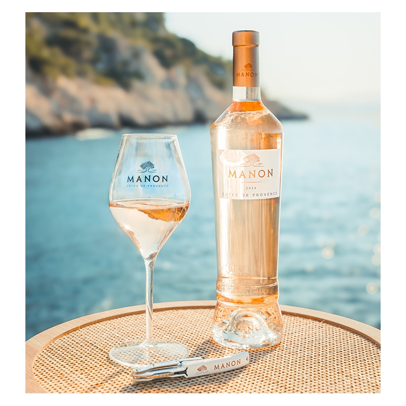 Verre transparent personnalisé Manon  6,00 €