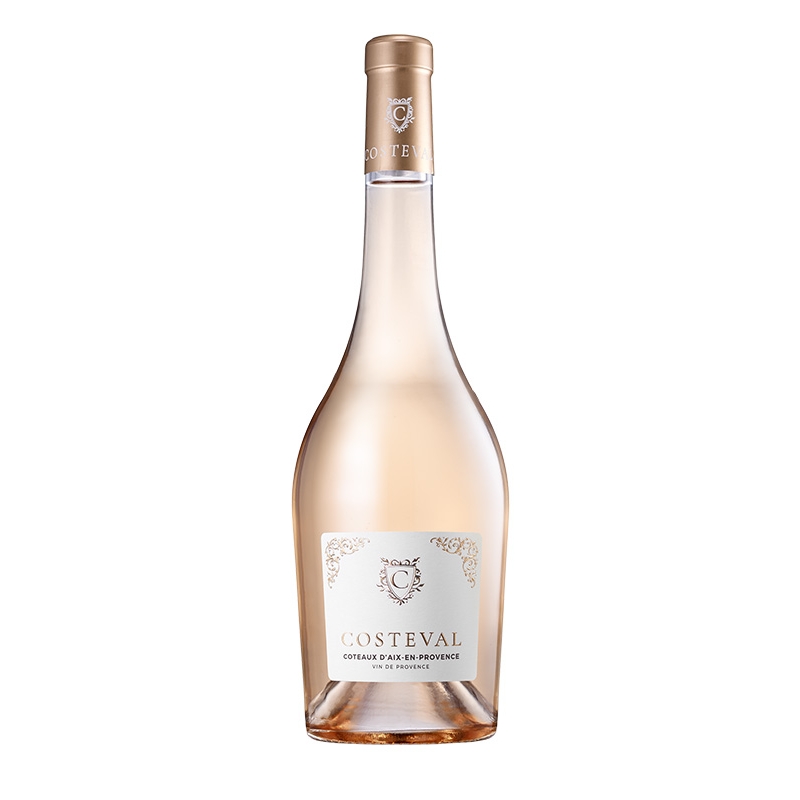 Costeval - AOP Côteaux d'Aix en Provence Rosé  9,50 €