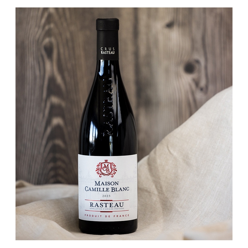 Maison Camille Blanc - AOP Rasteau Rouge  10,95 €