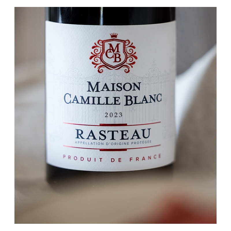 Maison Camille Blanc - AOP Rasteau Rouge  10,95 €