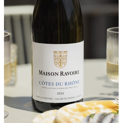 Maison Ravoire - AOP Côtes du Rhône Blanc  8,50 €