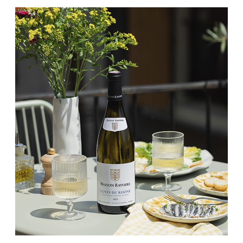 Maison Ravoire - AOP Côtes du Rhône Blanc  8,50 €