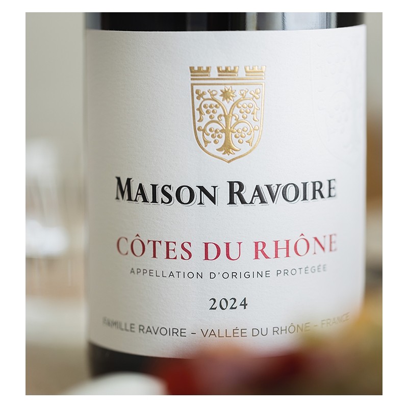 Maison Ravoire - AOP Côtes du Rhône Rouge  8,50 €