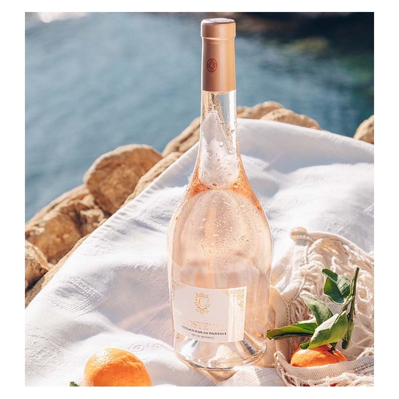 Costeval - AOP Côteaux d'Aix en Provence Rosé  9,50 €
