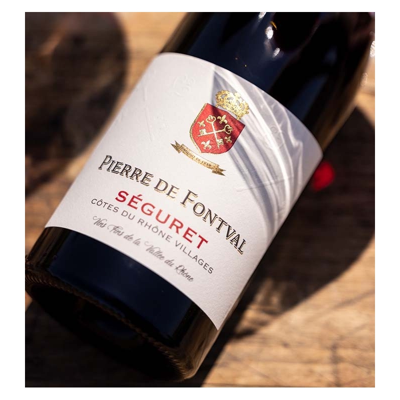 Pierre de Fontval - Côtes du Rhône Villages Séguret Rouge  8,90 €