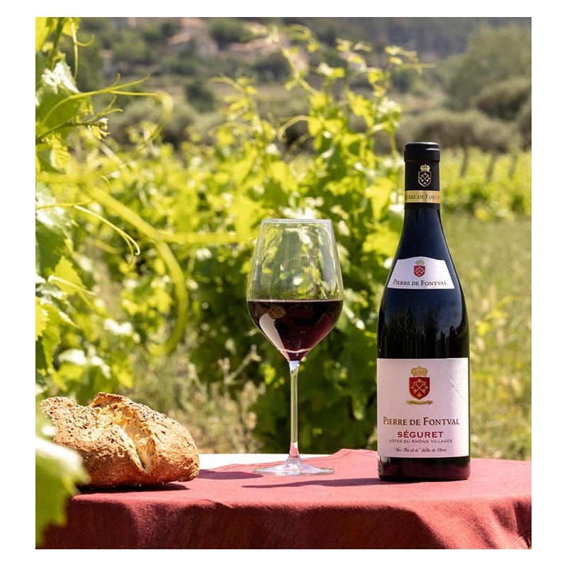 Pierre de Fontval - Côtes du Rhône Villages Séguret Rouge  8,90 €