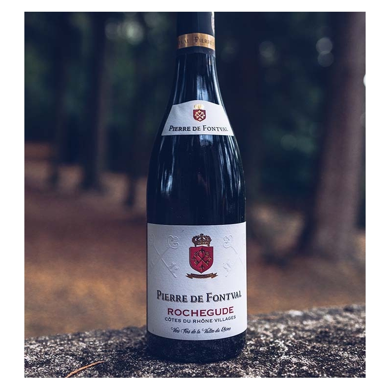 Pierre de Fontval - Côtes du Rhône Villages Rochegude Rouge  8,90 €