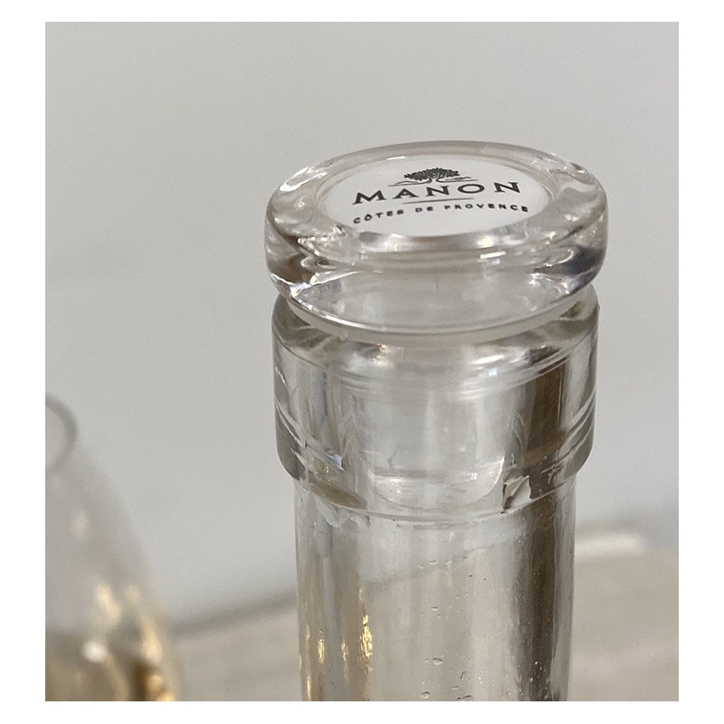 Bouchon en verre personnalisé Manon  2,50 €