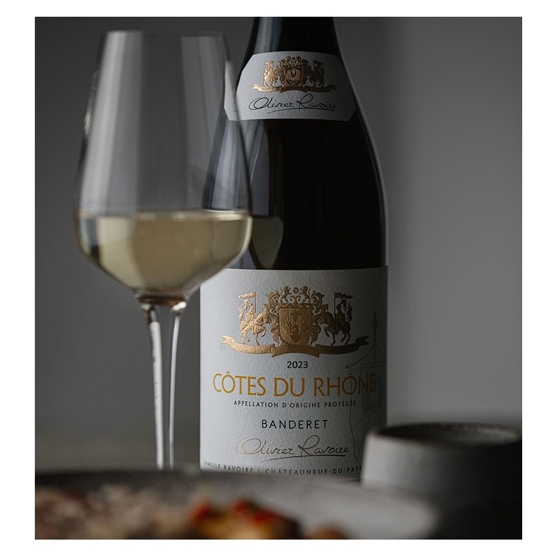 Olivier Ravoire - AOP Côtes du Rhône Blanc  8,90 €