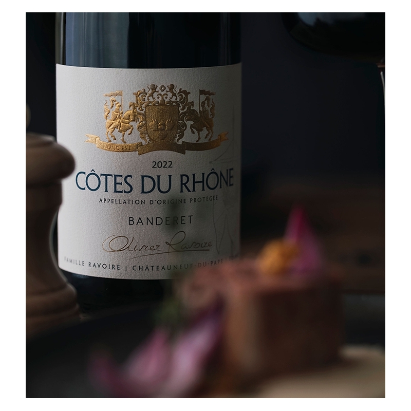 Olivier Ravoire - AOP Côtes du Rhône Rouge  8,90 €